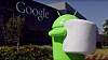 Android 6.0 Marshmallow-statue utenfor Google i Mountain View