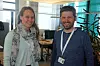 SKAL FENGE MASSENE: Ingrid Ødegaard og Svein Yngvar Willassen i appear.in mener at videokonferansetjenesten har potensial til å oppnå svært høye brukertall, med særlig unge mennesker i målgruppen.