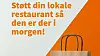 Bouvet oppfordrer de ansatte til å støtte de små, lokale restaurantene som har slitt det siste året.