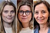 Politisk rådgiver Anette Kristine Davidsen (til venstre) er fram til 2. mars konstituert statssekretær for utnevnt statssekretær Sissel Kruse Larsen, som går til Finansdepartementet i stedet for å overta etter avgått statssekretær Gunn Karin Gjul.