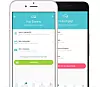Slik ser pasientsky.nos app ut. Den skal gjøre hverdagen enklere for tusenvis av norske pasienter og brukere. Foto: pasientsky.no