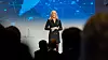 Justis- og beredskapsminister Emilie Enger Mehl sier det er styret selv som har tatt avgjørelsen om virksomhetsoverdragelsen. Her er hun fotografert på Attack-konferansen 2023.