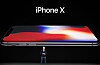 Apple-sjef Tim Cook viser frem den nye iPhone X-modellen. (Arkivfoto)