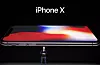 Apple-sjef Tim Cook viser frem den nye iPhone X-modellen. (Arkivfoto)