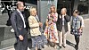 Kåre Nygård og Evi Seljevoll i Tietoevry sammen med Linda Hofstad Helleland (H) og nyansatte Marita Ødegård og Trang Luong som har endret karriere.