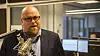 Thomas Tømmernes er sikkerhetsdirektør i Atea. Her fra en podkastinspilling i Digis redaksjonslokaler i 2020. Foto: Sebastian Storvik