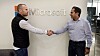 Pickit-gründer Mathias Björkholm og Nagraj Kashyap som leder tidligfase-investeringer i Microsoft Ventures.