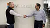 Pickit-gründer Mathias Björkholm og Nagraj Kashyap som leder tidligfase-investeringer i Microsoft Ventures.
