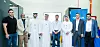 Teamet hos Etisalat i De forente arabiske emirater som nådde rekorden på 50,8 terabit per sekund i en enkelt fiber. Fra venstre: Ali Jamal; Mohammad Abid Farooq; Abdulla Al Khawwar; Adel S. Samhan; Amin Nafa; Esmaeel Alhammadi; Samer Makke; Islam Younis.