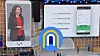 Googles Barb Pelser viser fram bruken av webfunksjonaliteten portals under Google I/O 2019.