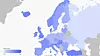 Oversikt over europeiske land som er inkludert i det analyserte datasettet av stjålne kortdata. Norge ligger på en europeisk åttendeplass. Foto: NordVPN