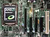 En AMD Opteron-prosessor i 6000-serien, her avbildet ferdig montert på et hovedkort under produktlansering våren 2010.
