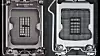 LGA1700 til venstre, LGA1200 til høyre