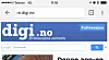 Chrome på iOS bruker nå Material Design.