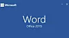 Microsoft Word er blant Office-applikasjonene som nå kommer i en 2019-utgave.