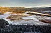 Skogen på tomta utenfor Skien er allerede delvis hogd. Foto: Google