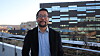 Global analysesjef i Deloitte, Paul Lee, var nylig på norgesbesøk. Her fra taket på Deloittes kontorer i Bjørvika.