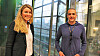 Hilde Hukkelberg i Innovasjon Norge, og Ahmed Khamassi i Equinor.