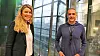 Hilde Hukkelberg i Innovasjon Norge, og Ahmed Khamassi i Equinor.
