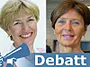 SKATTEKISTE: Offentlige data har et stort potensial, mener kronikkforfatterne (fra v.) Anne Cathrine Frøstrup i Kartverket og Ingelin Killengreen, Difi.