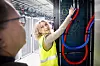 Regjeringen er på god vei til å realisere en nasjonal skyløsning, sier digitaliseringsminister Karianne Tung. Her er hun på Bulk datasenter.