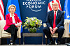 Donald Trump og EU-president Ursula von der Leyen, her under World Economic Forum i Davos i 2020.