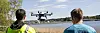 Styring av droner via 5G-nettverk er en av visjonene som Ericsson nå har gjennomført i virkeligheten. Bildet er fra en demonstrasjon norske Technogarden gjorde for Inside Telecom. De benytter droner for å planlegge og kontrollere mobilnett. Kanskje de kan styre en seinere generasjon droner via mobilnett.