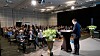 Kommunal- og distriktsminister Bjørn Arild Gram på scenen under Inside Telecom-konferansen høsten 2021. Nå planlegges vårkonferansen 2022.