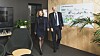 Ulla Sommerfelt i Eggs og Kjell Rusti i Sopra Steria sier de vil skape Skandinavias ledende miljø innen design- og innovasjonssegmentet.