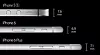 Så mye tynnere er de. Bilde: Apple