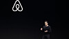 Administrerende direktør Brian Chesky i selskapet Airbnb. Det amerikanske IT-selskapet har i dag 3 100 ansatte og omsetter for 2,3 milliarder dollar, ifølge Wikipedia.