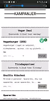 Meny: Menyen kan tilpasses dynamisk av serveringsstedene for å flagge tilbud og spesialiteter. Foto: Odd Richard Valmot