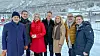 Fra venstre: Eirik Frantzen i Nordkraft, Petter M. Tømmeraas i Aker Horizons, digitaliseringsminister Karianne Tung, Lars Norman Andersen fra Narvik kommune, Kristine Dahl Steidel i Microsoft Norge, Fredrik Syversen i TEK Norge og Reynir Jóhannesson i Norsk Datasenterindustri. Foto: Tek Norge