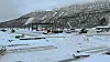 Anleggsplassen i Kvandal utenfor Narvik onsdag. Foto: Tek Norge