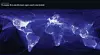 Facebooks erklærte misjon er å gjøre verden mer åpen og mer sammenknyttet. Her opplyses verdenskartet av intensiteten i Facebook-trafikken: Over 900 millioner brukere bidrar med over 3,2 milliarder 'liker' og kommentarer daglig. De laster opp 300 millioner bilder hver dag, og det er til sammen 125 milliarder vennskapsbånd.