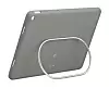 Deksel: Dekslet som er laget til Pixel Tablet har en lesestøtte som også kan brukes til å henge det foran deg i et flysete. Foto: Google