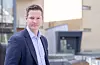 Andreas Veggeland i Lyse sier stormen ikke ble like voldsom som prognosene tilsa. Foto: Elisabeth Tønnessen/Lyse