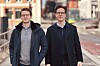 Yngve Milde og Elias Meling fra Datasamarbeidet i samferdselssektoren.
