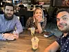 CTO Łukasz Mentel, daglig leder Alexandra Gunderson og COO Hassan Gomaa i oppstartsbedriften Unifai. Foto: Privat