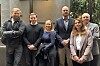 NTNU-laget Norwegian Cyber Rangers. Fra venstre Lars Jakob Nagelsaker, Tinius Jurgensen Presterud, Paulina Wesolowska, Odin Heitmann, Camille Sivelle og Stewart James Kowalski.