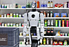 Galbot sin G1 robot under verdens robotkonferanse i Beijing 20 august.