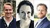 Fra venstre: Sikkerhetsekspert Markus Andersen i Webstep, daglig leder Hedda Bryn Langemyr i Utsyn — Forum for utenriks og sikkerhet, og Simen Bakke, senior informasjonssikkerhetsrådgiver i Politiets IKT-tjenester og tilknyttet Utsyn.