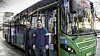Bussveien blir Nord-Jærens viktigste kollektivtrasé. Bussrute 2 og 3 skal gå hvert 4. minutt styrt av en ATL og ikke rutetabell. – Vi må gi en god reiseopplevelse for å konkurrere med privatbilen, sier Geir Hagen (t.v.), her sammen med Sverre Wendt Slettebø.