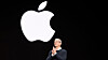 Apple-sjef Tim Cook under et lanseringsarrangement i 2019.