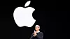 Apple-sjef Tim Cook under et lanseringsarrangement i 2019.
