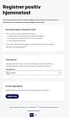 Når du velger kommune sjekker løsningen om din kommune bruker FIKS-smittesporing, hvis ikke blir du guidet videre til kommunens nettsider. Skjermbilde: KS