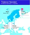 Telenors virksomhet i Norden.