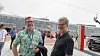 Telenorfestivalen 2022. Patrick Waldemar og Olai Bendik Erdal, med en av basestasjonene som ble brukt til å spille musikk via 5G. Foto: Håvard Fossen