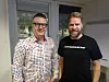 Axel Borge og Øystein (Person)Werner er enige om at virksomhetene sitter med mye av løsningen på hvordan man kan få folk til å bli mer engasjert i personvern. Foto: Sarah McDonald Gerhardsen