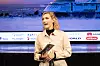 Karanne Tung la fram noen smakebiter fra den kommende digitaliseringsstrategien fra regjeringen under Telecom World på Kiel-ferga onsdag 25. september.